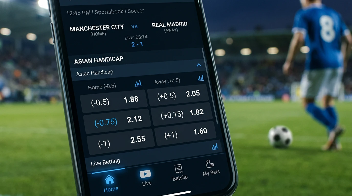 Handicap asiático Champions League guía completa estrategia ejemplos